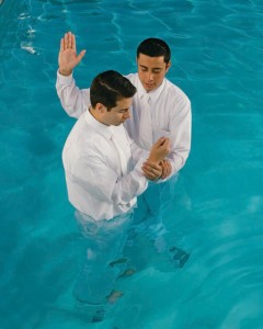 chrzest wodny